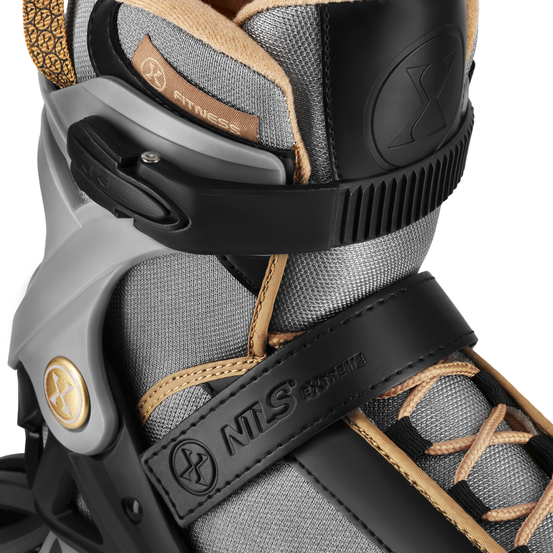 Kolečkové brusle NILS Extreme NA22151 Armour, šedé, vel. 42
