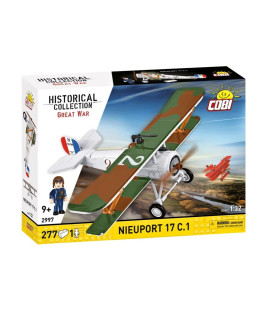 Cobi 2997 Great War Nieuport 17 C.1, 1:32, 277 kostek