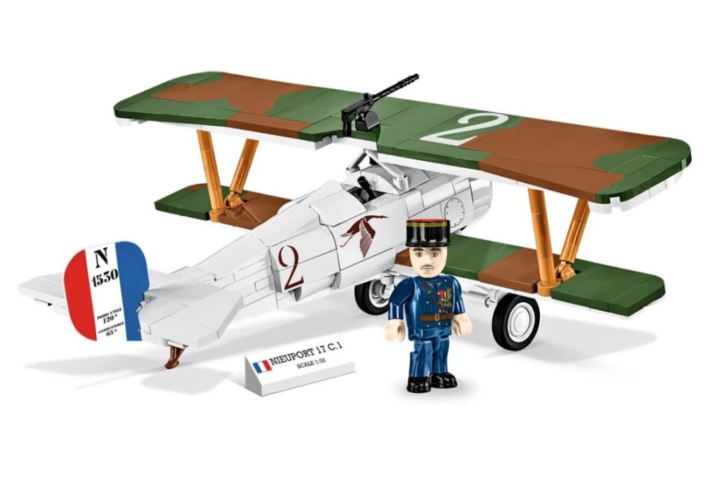 Cobi 2997 Great War Nieuport 17 C.1, 1:32, 277 kostek