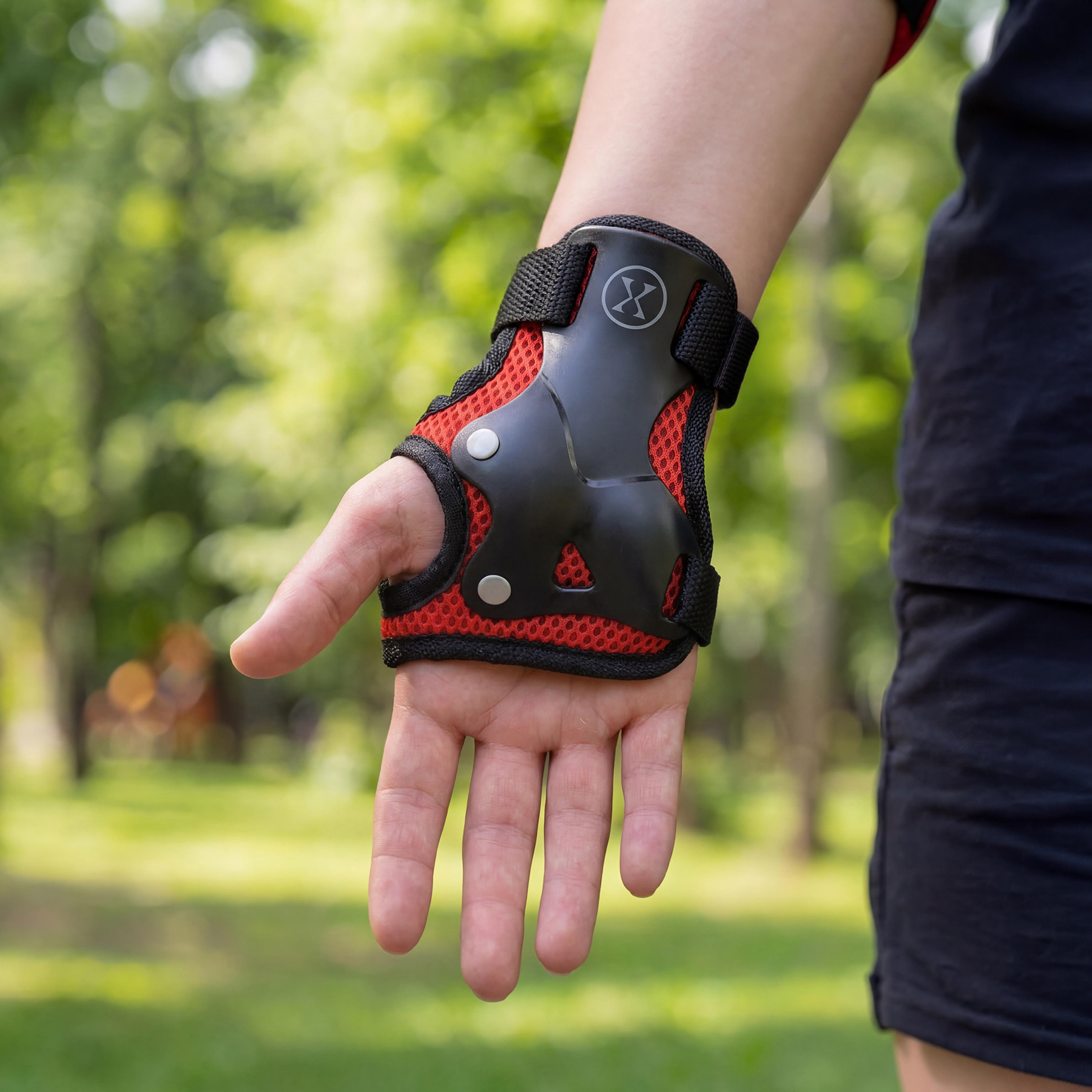 Souprava chráničů NILS Extreme H320 červená, vel. XL