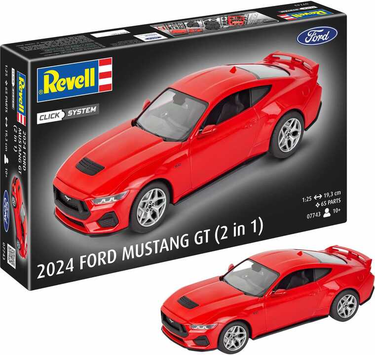 Revell EasyClick auto 07743 - 2024 Ford Mustang GT (1:25)