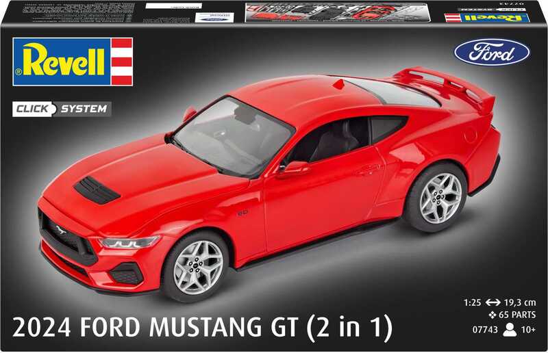 Revell EasyClick auto 07743 - 2024 Ford Mustang GT (1:25)