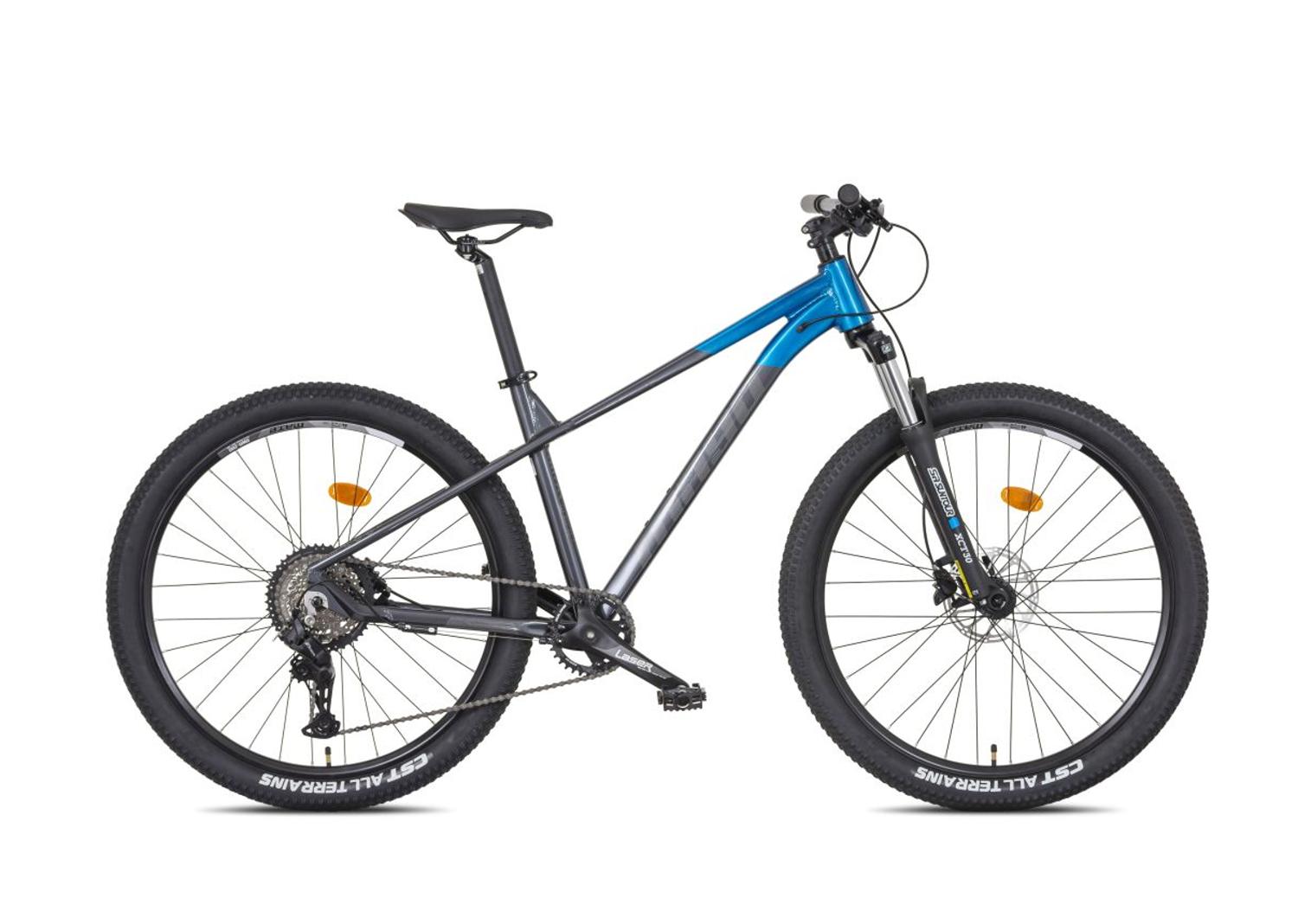 MAYO XC 27,5" EGO BASIC D Horské kolo, rám 17", šedo-modré