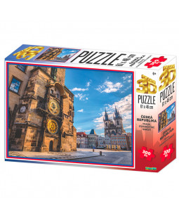 Puzzle 3D Praha Staroměstské náměstí, 300 dílků