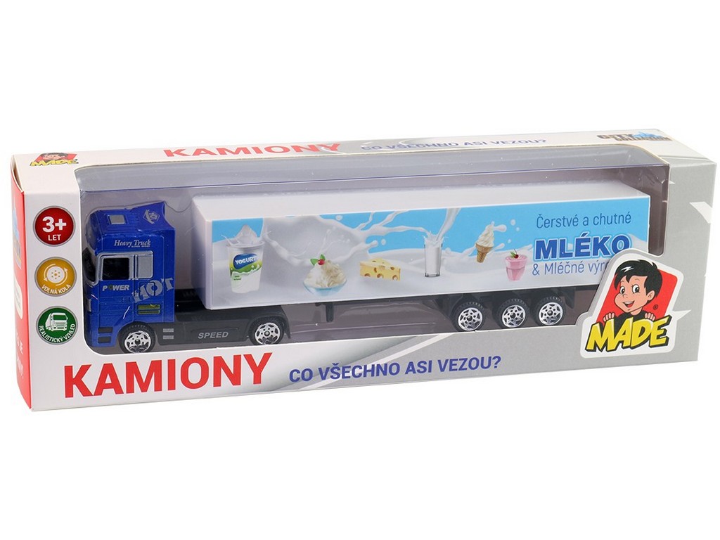 Kamion na dlouhých cestách - Mléko