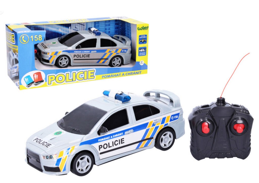 Auto RC na dálkové ovládání, Policie ČR - 22 cm