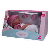 Miminko v růžovém s doplňky, 32cm