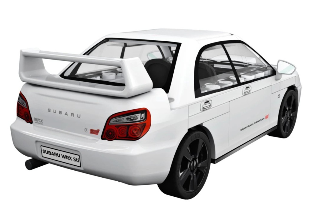 Cobi 24649 Subaru Impreza WRX STI, 1:35, 65 kostek