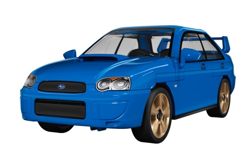 Cobi 24648 Subaru Impreza WRX, 1:35, 67 kostek