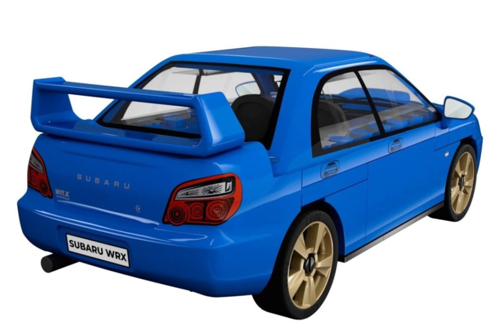 Cobi 24648 Subaru Impreza WRX, 1:35, 67 kostek