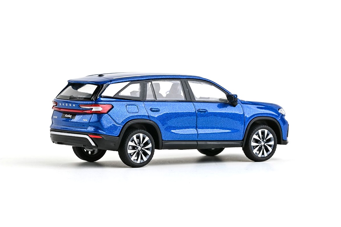 Abrex Škoda Kodiaq II (2023) Modrá Race Metalíza 1:43