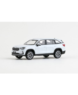 Abrex Škoda Kodiaq II (2023) Bílá Moon Metalíza 1:43