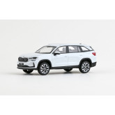 Abrex Škoda Kodiaq II (2023) Bílá Moon Metalíza 1:43