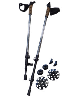 Trekingové hole s rychloupínáním, 72-140 cm