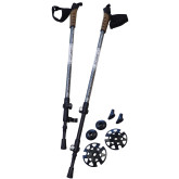 Trekingové hole s rychloupínáním, 72-140 cm