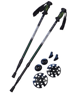 Nordic walking hole grafitové odlehčené, 72-145 cm
