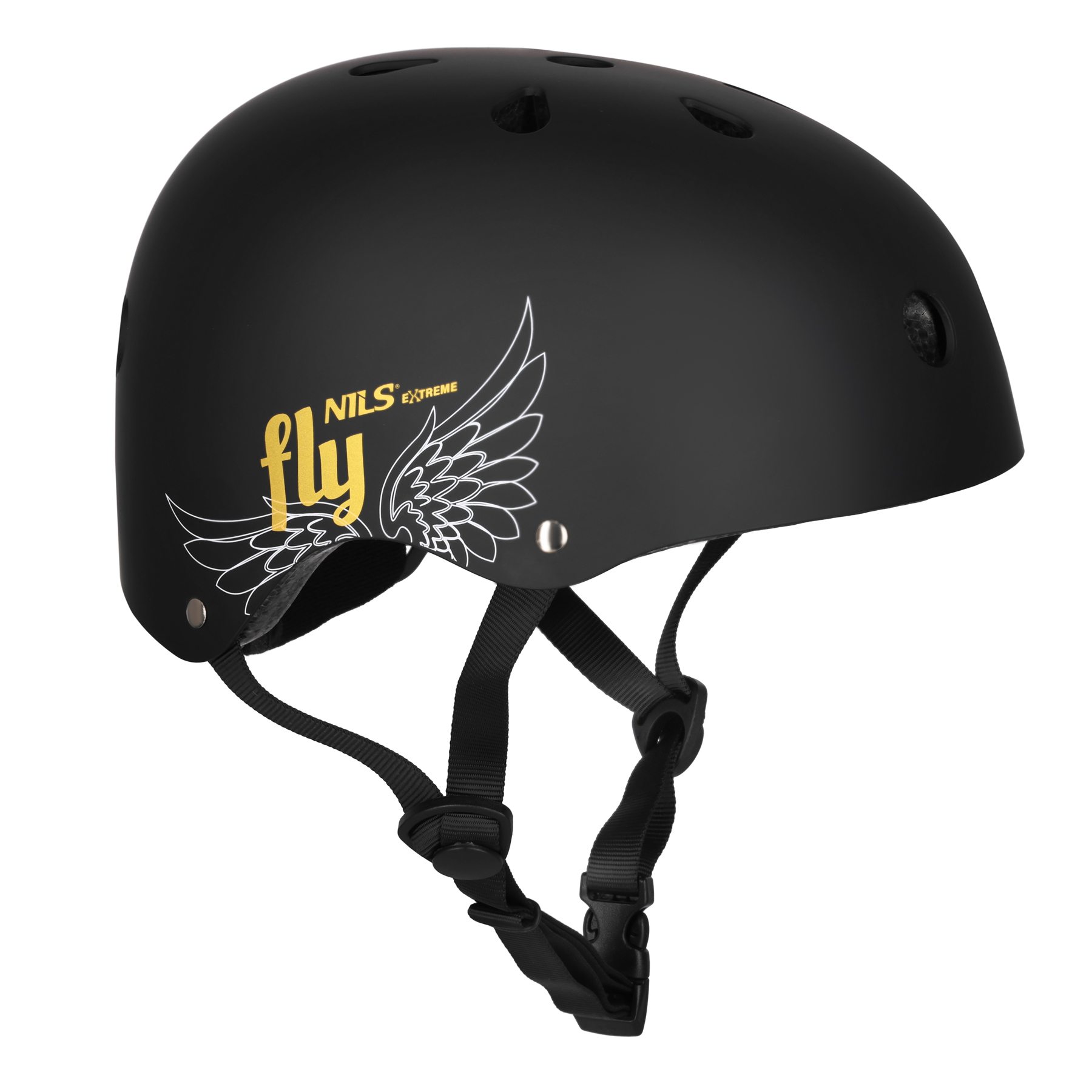 Helma NILS Extreme MTW001 FLY zlatá, vel.M (55-58cm)
