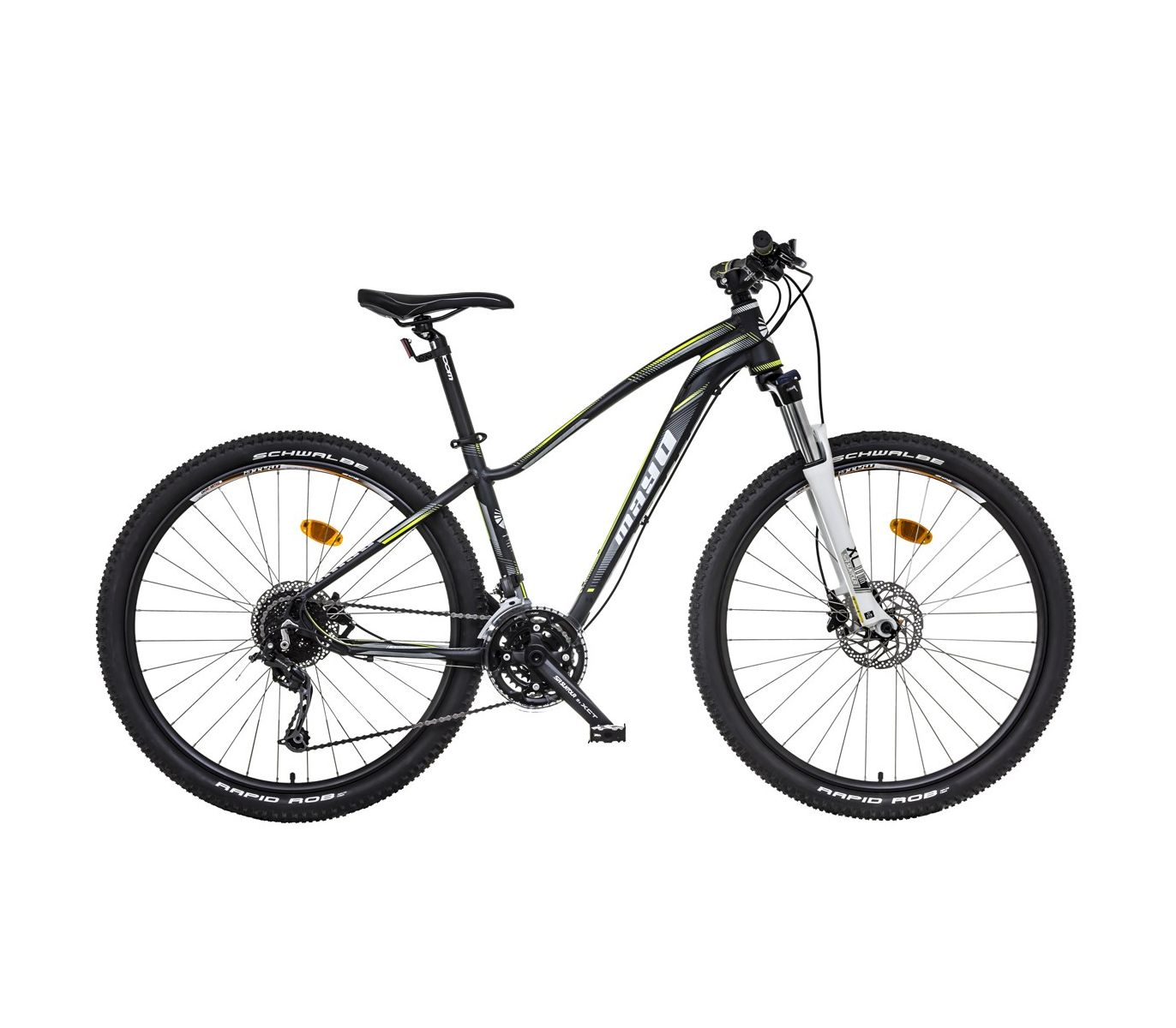 MAYO XC 27,5" Power D Horské jízdní kolo 2025, černo-žluté