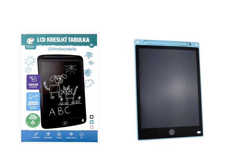 ARTO LCD Kreslicí tabulka modrá, 17x27 cm