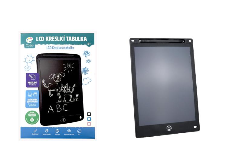 ARTO LCD Kreslicí tabulka černá, 17x27 cm