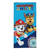 Plážová osuška Paw Patrol modrá, 70x140 cm