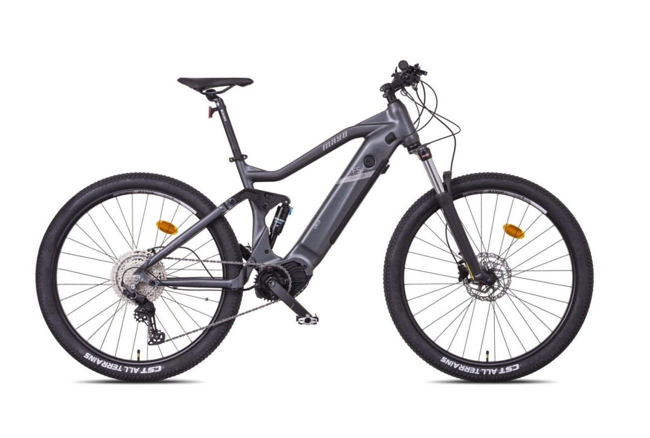 MAYO e-FS 29" DAMPER MAX D Horské elektrokolo 1x12spd 2026 antracitové