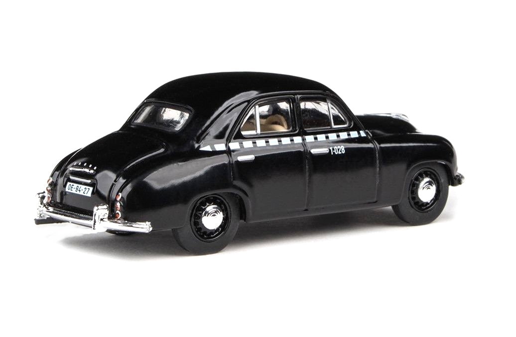 Abrex Škoda 1201 (1956) Taxi, černá 1:43