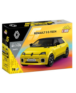 Cobi 24673 Renault 5 e-tech, 1:35, 78 kostek