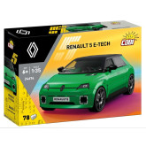 Cobi 24674 Renault 5 e-tech zelený, 1:35, 78 kostek