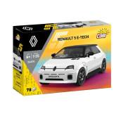 Cobi 24675 Renault 5 e-tech bílý, 1:35, 78 kostek