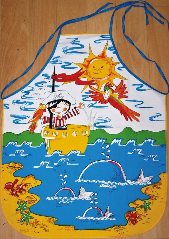Dětská zástěrka - motiv Pirát