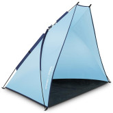 Plážový stan Spokey SEASHELL UV30, 200x120x120 cm, modrý