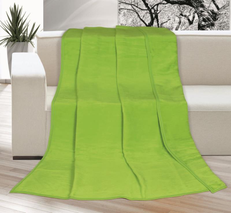 Bellatex Přikrývka KIRA PLUS Zelená - 150x200 cm