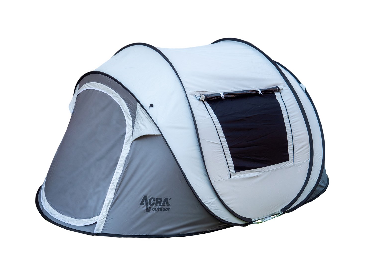 Acra Outdoor ST31 samorozkládací stan pro 2-3 osoby, stříbrný