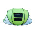 Acra Outdoor ST31 samorozkládací stan pro 2-3 osoby, zelený
