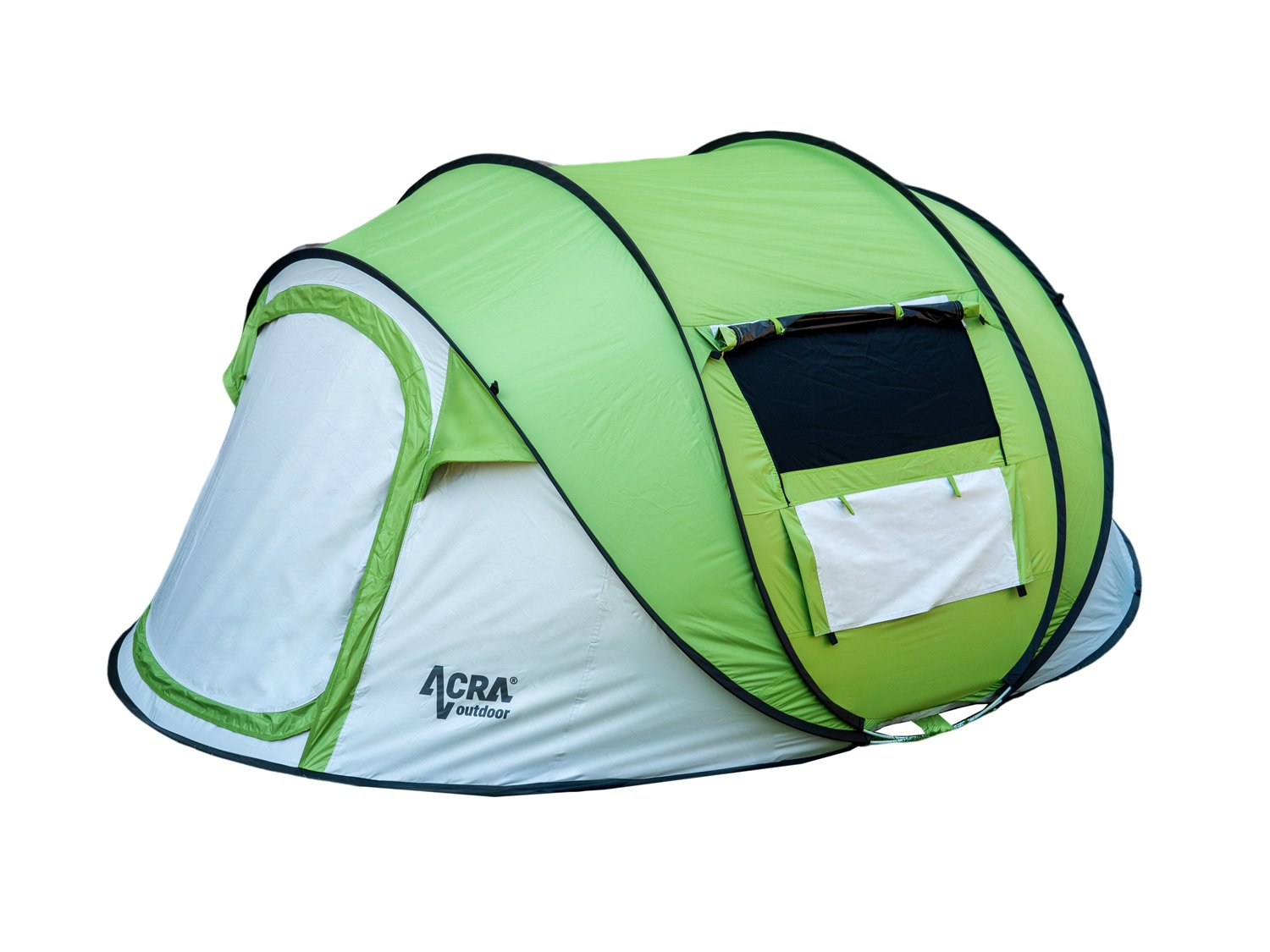 Acra Outdoor ST31 samorozkládací stan pro 2-3 osoby, zelený