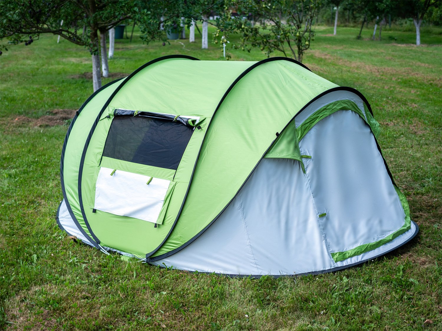 Acra Outdoor ST31 samorozkládací stan pro 2-3 osoby, zelený