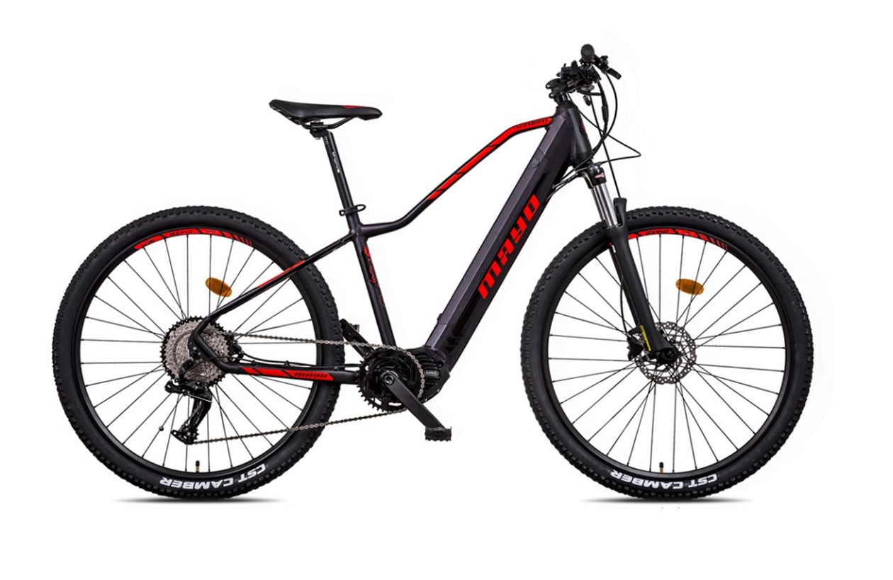 MAYO e-XC 29" STORM COMP 11spd, Horské elektrokolo, rám 16", černo-červené