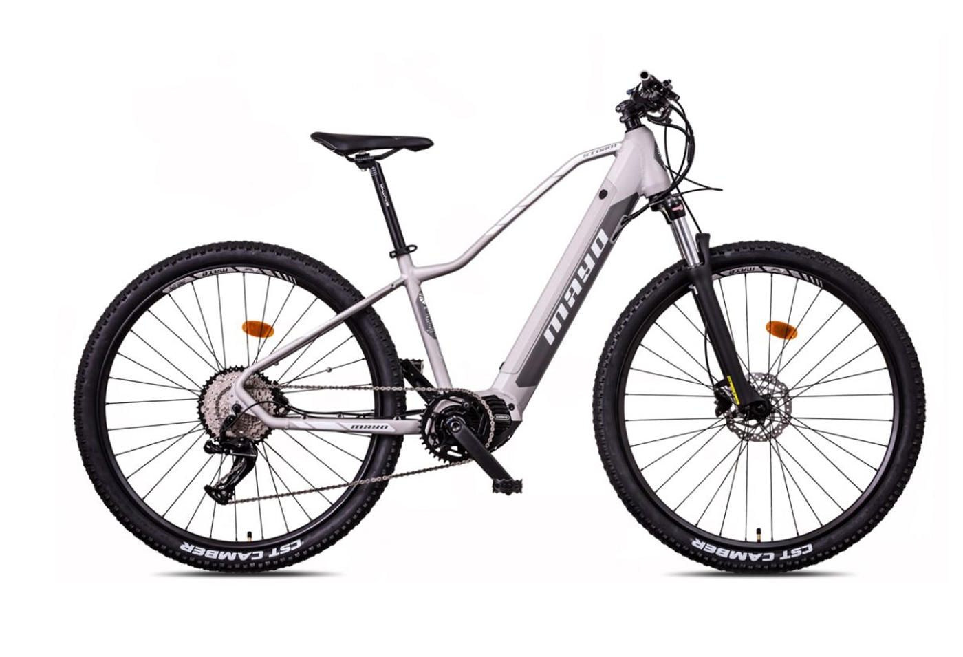 MAYO e-XC 29" STORM COMP 11spd, Horské elektrokolo, rám 16", šedo-bílé