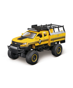 Maisto Rebels Chevrolet Colorado Work Truck 4x4 (2017) žlutý 1:40