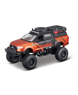 Maisto Rebels Ford Ranger Double Cab Pickup, Katzkin 4x4, 1:36/40