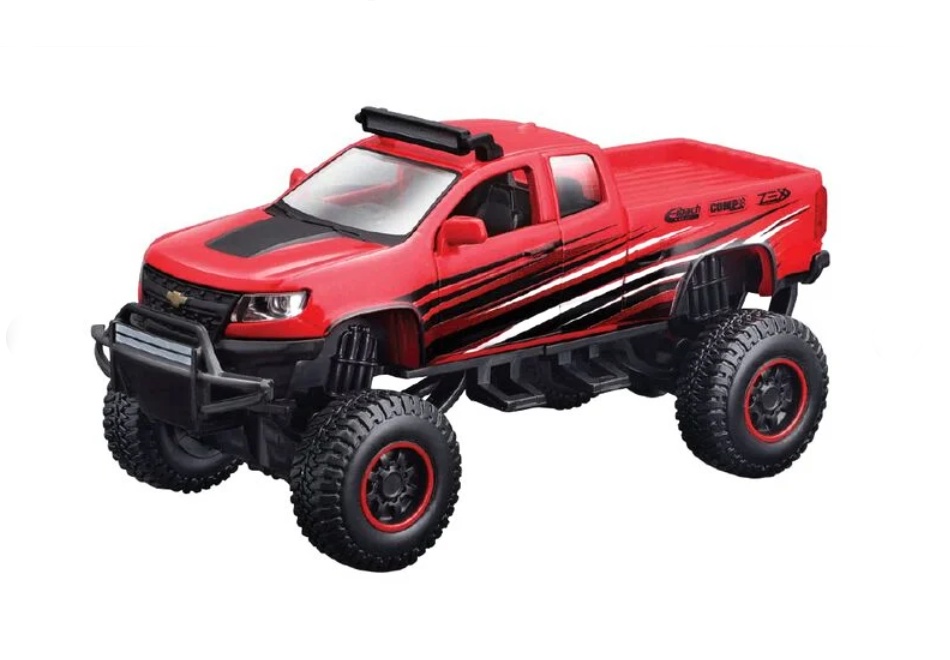 Maisto Rebels Chevrolet Colorado ZR2 4x4, červený 1:40