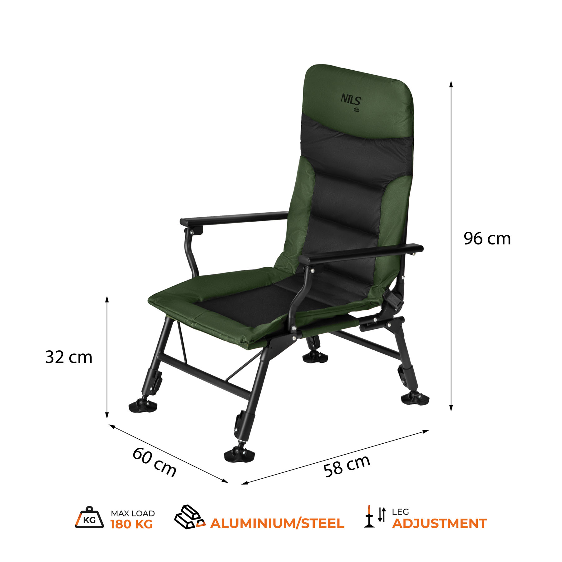 Rybářské křeslo NILS Camp NC2702