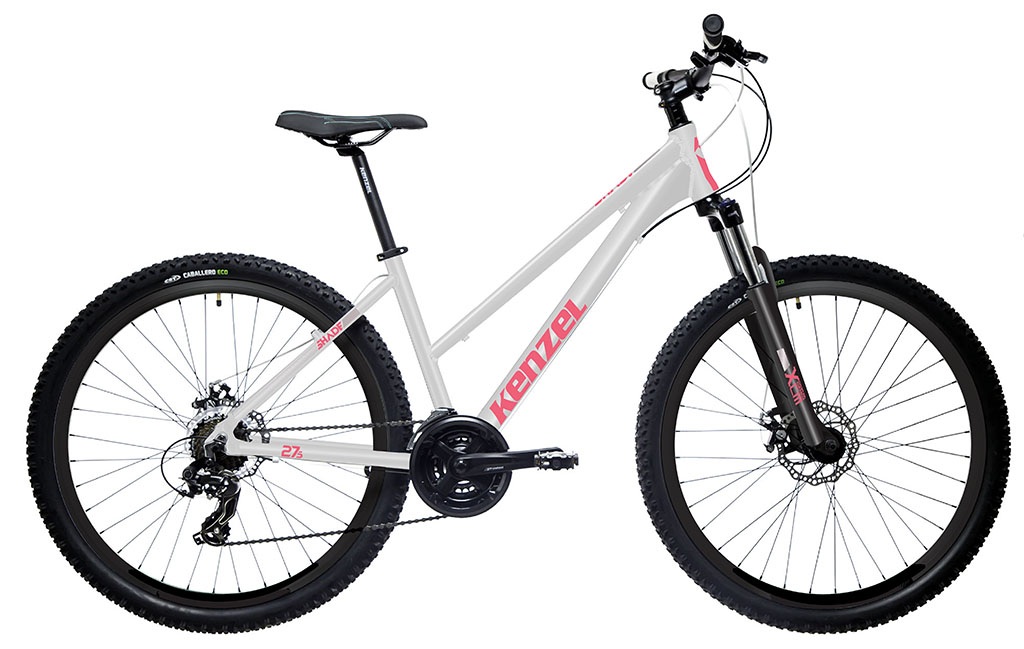Kenzel Shade woman 27,5 Dámské horské kolo 2026 bílo-růžové (rám 18")