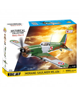 Cobi 5724 II WW Morane-Saulnier MS.406, 1:32, 317 kostek