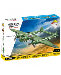 Cobi 5726 II WW Lockheed P-38H Lightning, 1:32, 545 kostek