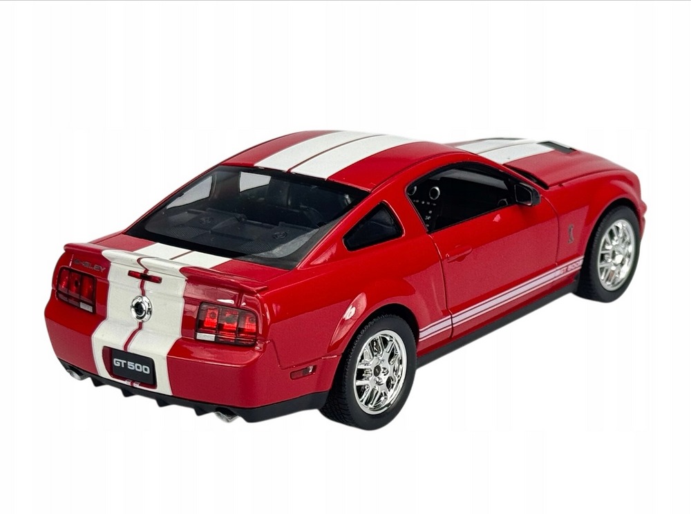 Welly Ford Shelby 2007 Cobra GT 500, Červený 1:24