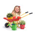 Dětské plechové kolečko Woody velké 77 cm, červené