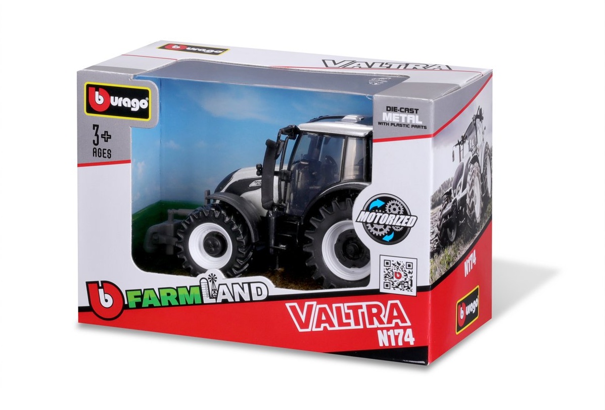 Bburago Farmland Traktor Valtra N174, 10cm