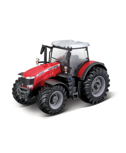 Bburago Farmland Traktor Massey Ferguson 8740S, 10cm